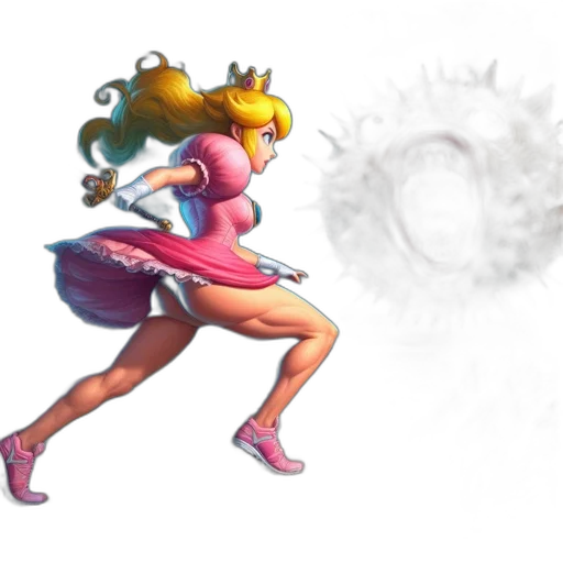 dress, weapon, staff, concept art transparent PNG cut-out