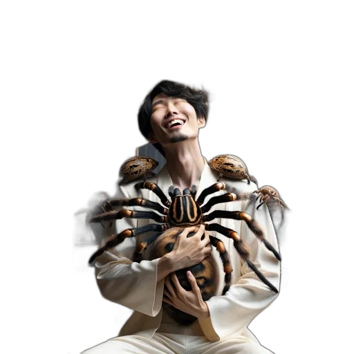creature, jacket, animal, hair transparent PNG cut-out