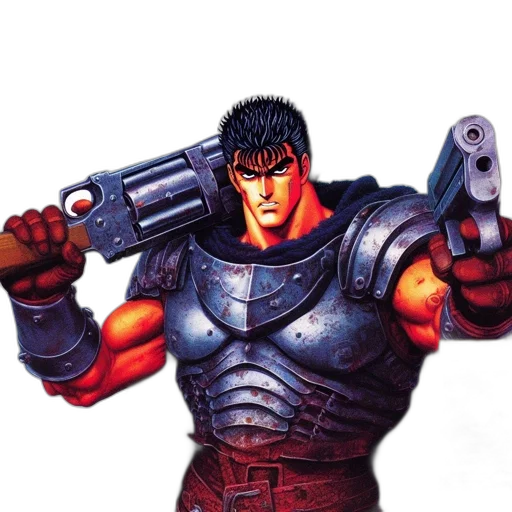 weapon, sword, robot, face transparent PNG cut-out