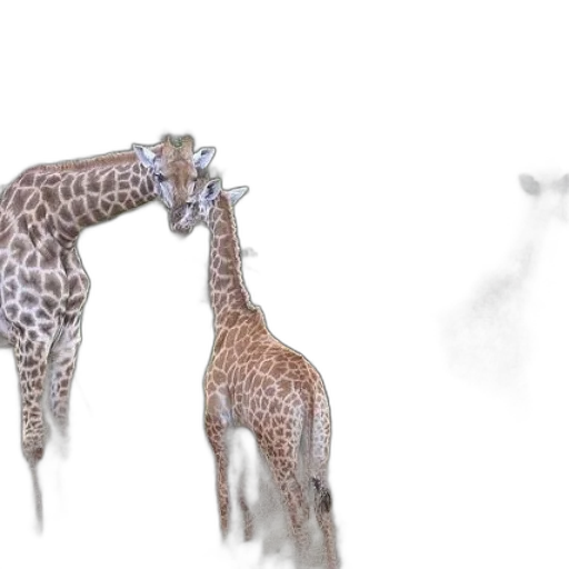 animal, creature, concept art, photorealistic transparent PNG cut-out
