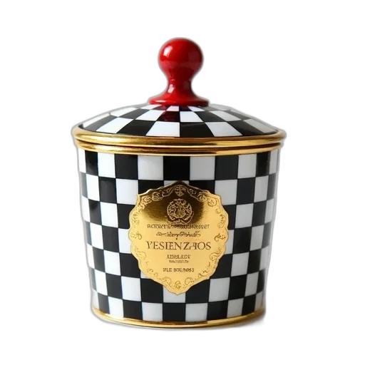 crown, black, white, checkered transparent PNG cut-out