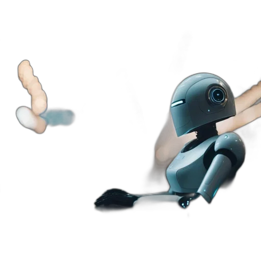 robot, weapon, staff, concept art transparent PNG cut-out