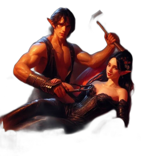 sword, weapon, fantasy art, concept art transparent PNG cut-out