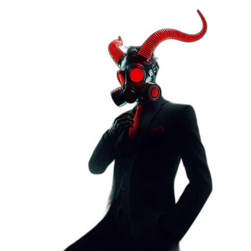 mask, staff, robot, jacket transparent PNG cut-out