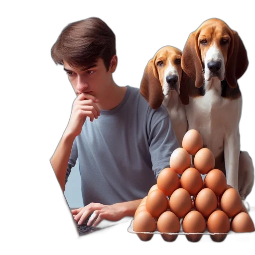 food, animal, photorealistic, 3d render transparent PNG cut-out