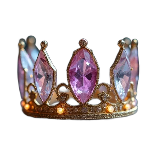 crown, jewelry, 3d render, photorealistic transparent PNG cut-out