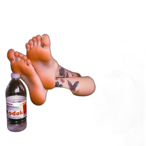 bottle, shoes, robot, food transparent PNG cut-out
