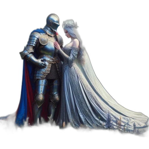 sword, dress, fantasy art, concept art transparent PNG cut-out