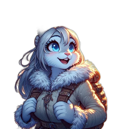 staff, jacket, creature, dragon transparent PNG cut-out