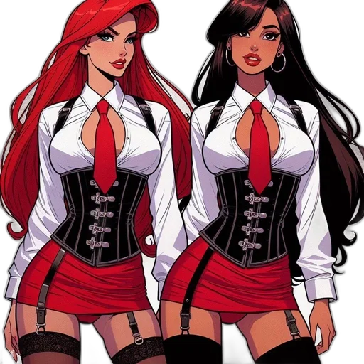 comic book art, cartoon, concept art, fantasy art transparent PNG cut-out