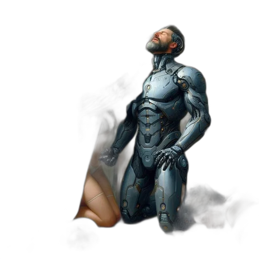 robot, creature, mask, concept art transparent PNG cut-out
