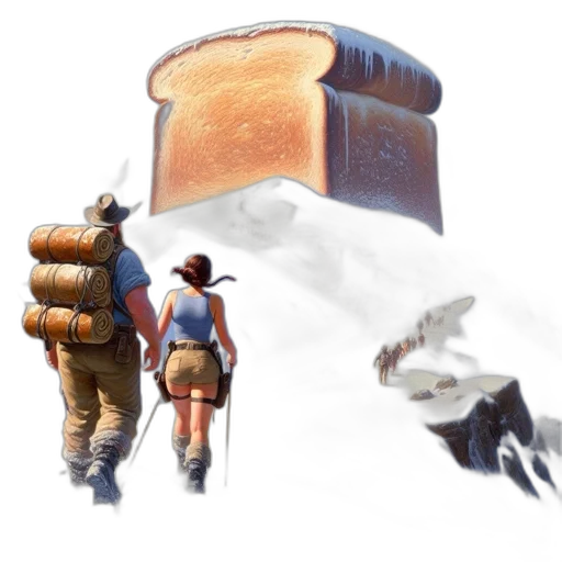 food, hat, weapon, jacket transparent PNG cut-out