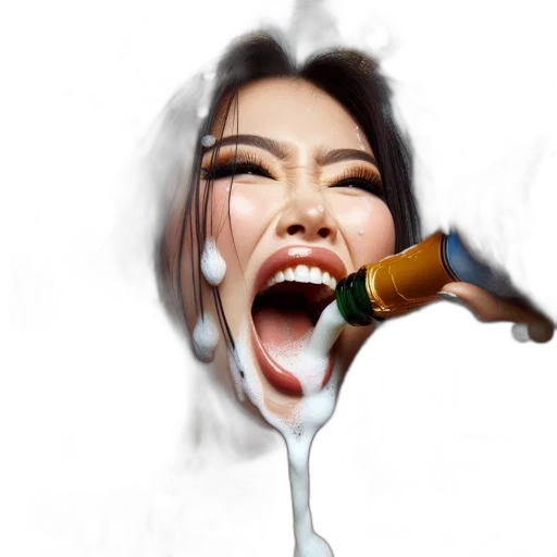 food, bottle, face, weapon transparent PNG cut-out