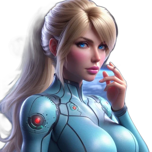 robot, concept art, comic book art, fantasy art transparent PNG cut-out
