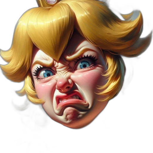 face, mask, staff, 3d render transparent PNG cut-out
