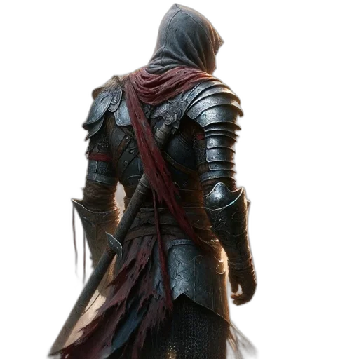 sword, weapon, staff, jacket transparent PNG cut-out