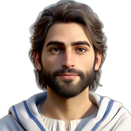 face, staff, photorealistic, 3d render transparent PNG cut-out