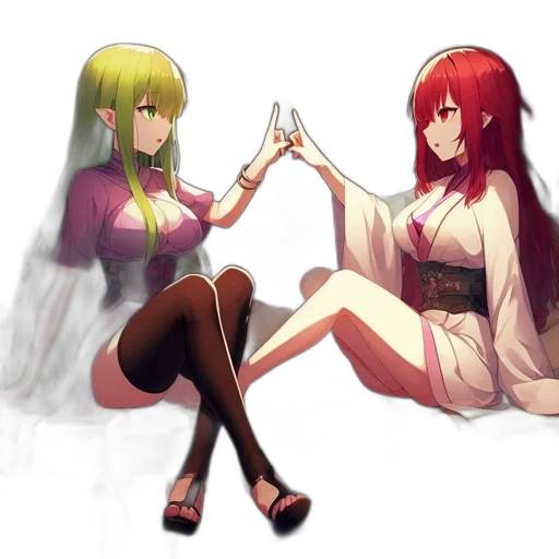 dress, pixel art, concept art, anime transparent PNG cut-out