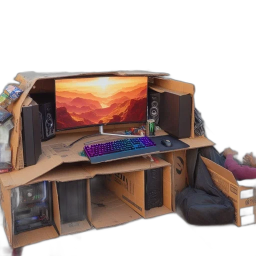 furniture, 3d render, concept art, photorealistic transparent PNG cut-out