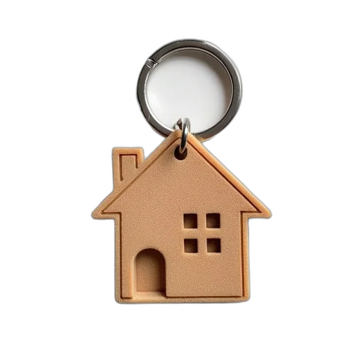 jewelry, key, tag, house transparent PNG cut-out
