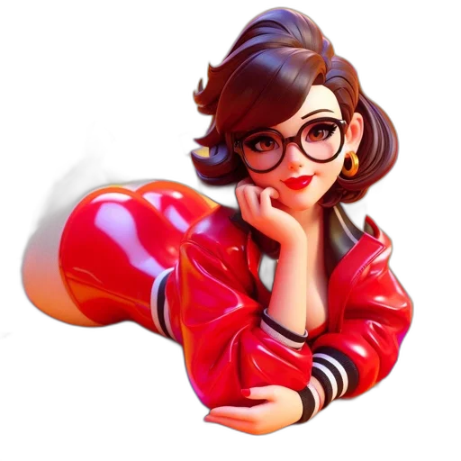 jacket, staff, face, weapon transparent PNG cut-out