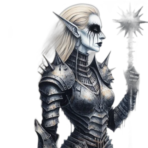 staff, mask, fantasy art, concept art transparent PNG cut-out