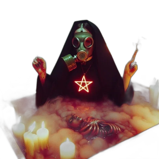 crown, staff, hat, mask transparent PNG cut-out