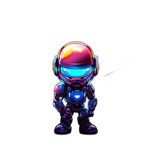 robot, weapon, creature, staff transparent PNG cut-out
