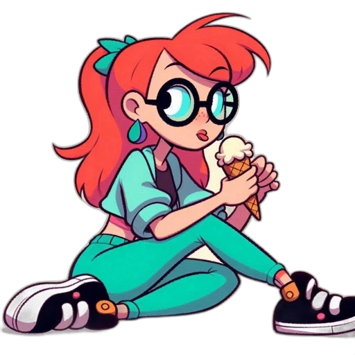 food, jacket, staff, cartoon transparent PNG cut-out