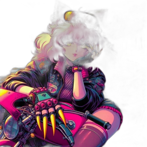 jacket, mask, weapon, robot transparent PNG cut-out