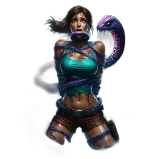 staff, weapon, dragon, creature transparent PNG cut-out