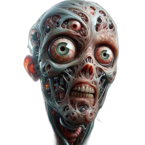 mask, face, creature, staff transparent PNG cut-out