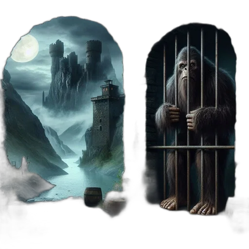concept art, fantasy art, pixel art, comic book art transparent PNG cut-out