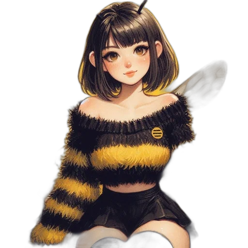 animal, creature, dress, staff transparent PNG cut-out