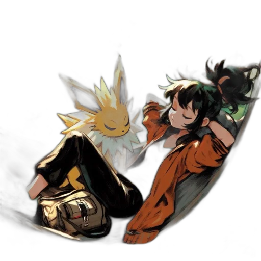mask, dragon, shoes, weapon transparent PNG cut-out