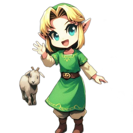 staff, dress, animal, mask transparent PNG cut-out
