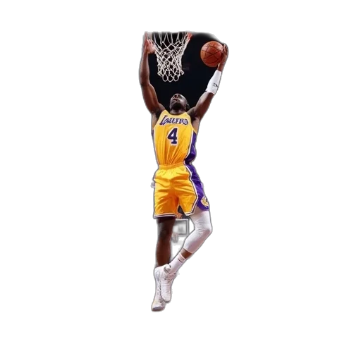 lakers, basketball, player, makes transparent PNG cut-out