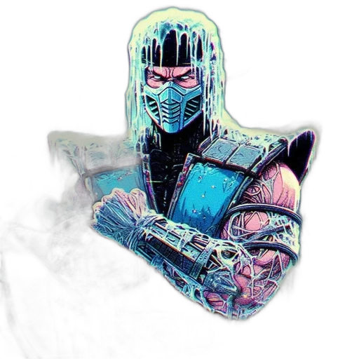 robot, mask, jewelry, sword transparent PNG cut-out