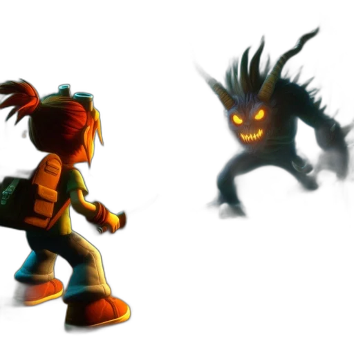 creature, dragon, concept art, 3d render transparent PNG cut-out