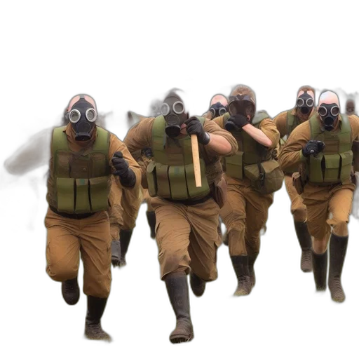 mask, staff, jacket, concept art transparent PNG cut-out