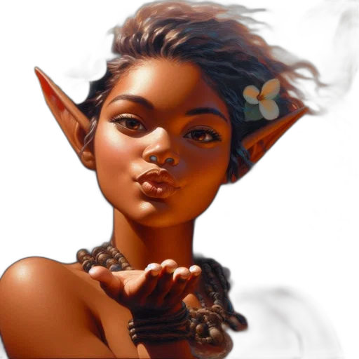 face, staff, dragon, jewelry transparent PNG cut-out