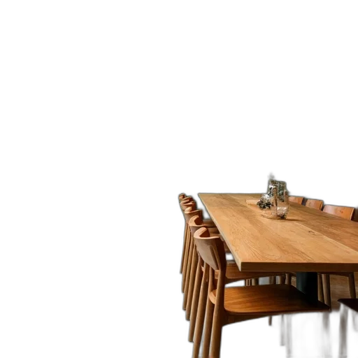 furniture, food, staff, 3d render transparent PNG cut-out