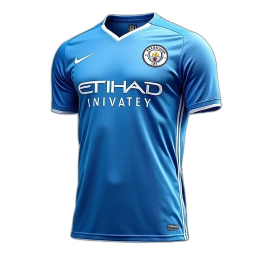 manchester, city, home, shirt transparent PNG cut-out