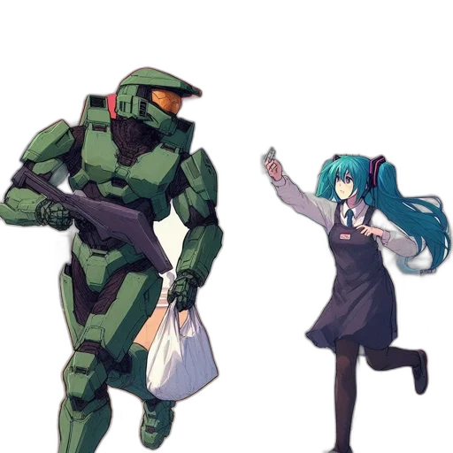 robot, weapon, concept art, anime transparent PNG cut-out
