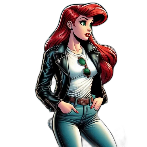 jacket, comic book art, cartoon, concept art transparent PNG cut-out
