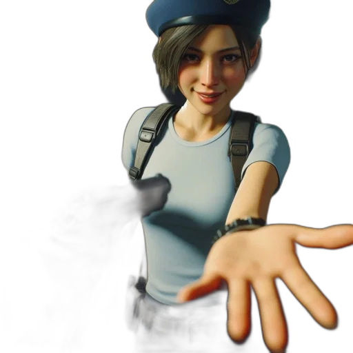 staff, face, weapon, robot transparent PNG cut-out