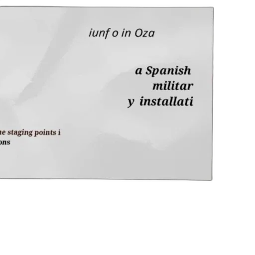 spanish, military, installation, text transparent PNG cut-out