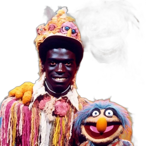 crown, mask, staff, face transparent PNG cut-out