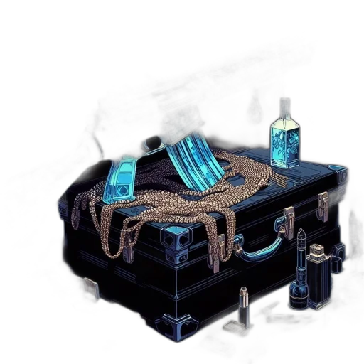 furniture, crown, bottle, jewelry transparent PNG cut-out