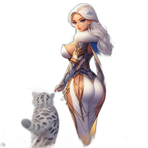 dress, fantasy art, concept art, pixel art transparent PNG cut-out